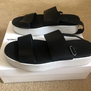 Vince Westport Sandal in Black